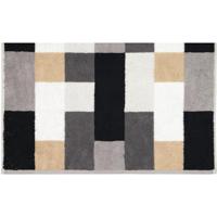 Cawö Cawo Shades Karo Douchelaken 70x140 stein - thumbnail