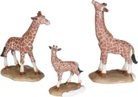 Giraffe family 3 stuks l9,5xb4,5xh13cm Kerst Luville - Luville - thumbnail