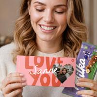 Gepersonaliseerde chocoladereep - Milka - Hazelnoot - thumbnail