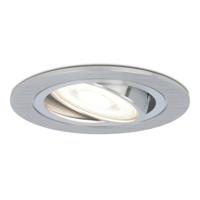 Chandler LED inbouwspot - GU10 4 Watt 345 Lumen - 6500K Daglicht wit - Dimbaar - Rond - Kantelbaar - IP20 Voor binnen - RVS - thumbnail