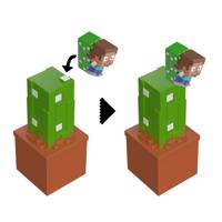 Minecraft Bloom Blocks Mini Figure - Cactus - thumbnail