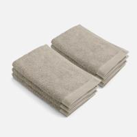 Walra Remade Cotton Gastendoekje 30 x 50 cm 550 gram Taupe - 6 stuks - thumbnail