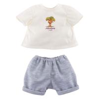 Corolle t-shirt met korte broek kleine ontdekker - 30cm - thumbnail