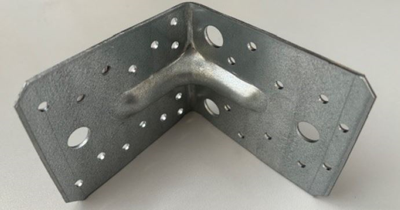 Waelbers Hoekanker m/ril 105x105x90mm, sendzimir (SV) - 25 Stuk(s) - 490444EAN.09