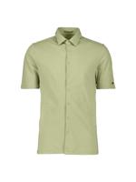 No- Excess Shirt Short Sleeve Twill Jersey 31420386 Overhemd 050 Green - thumbnail