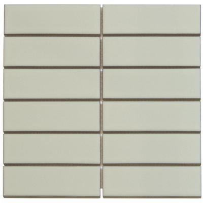 Mozaiek Barcelona Rechthoek Glanzend Café Latte 4,5x1,5 Mozaiek Barcelona Rechthoek Glanzend Café Latte 4,5x1,5