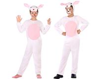 Kostuums voor Kinderen Wit (2 Onderdelen) (2 Stuks) Maat 3-4 Jaar - thumbnail