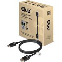 club3D HDMI Aansluitkabel HDMI-A-stekker, HDMI-A-stekker 1.00 m Zwart CAC-1371 10K UHD, 8K UHD HDMI-kabel - thumbnail