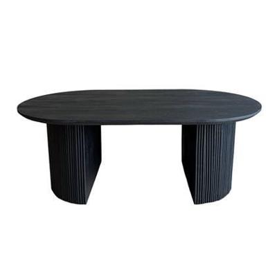 Old Inn - Salontafel Luca ovaal zwart Old Inn - Salontafel Luca ovaal zwart