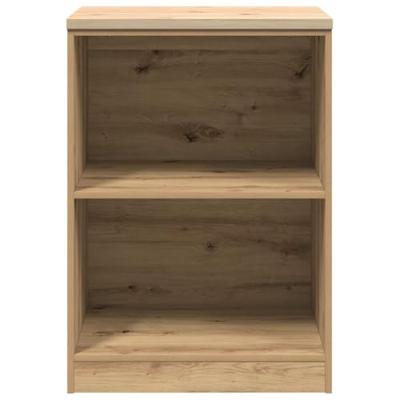 Garagekast 60x51x85 cm massief grenenhout artisan eikenkleurig