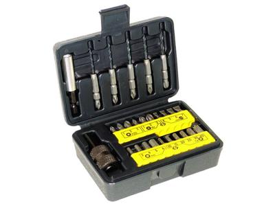 C.K T4519 Bitset 27-delig Plat, Kruiskop Phillips, Kruiskop Pozidriv, Inbus, Binnen-zesrond (TX)