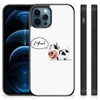 iPhone 12 Pro | 12 (6.1") | Bumper Hoesje | Cow - thumbnail