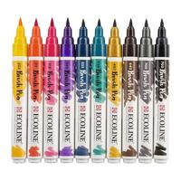 Royal Talens Ecoline Set van 10 Brush Pens - Donker - thumbnail