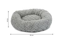 Beeztees Ligmand levisa plush Grijs 43x43x13cm - thumbnail
