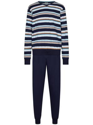 Katoenen heren pyjama strepen