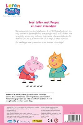 Big Balloon Peppa telt van 1 tot 11