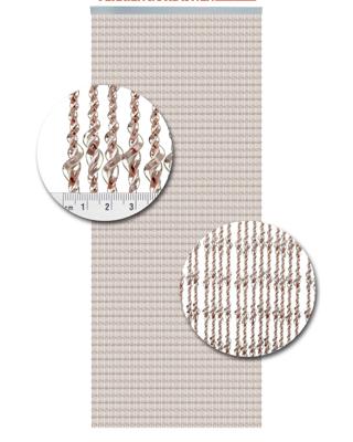 Vliegengordijn Kunststof Pisa Transparant Wit-Rood - 100cm x 240cm Vliegengordijn Kunststof Pisa Transparant Wit-Rood - 100cm x 240cm