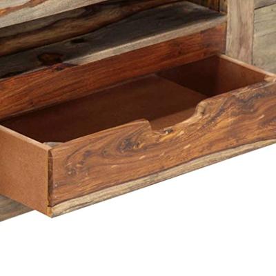 VidaXL Dressoir 100x30x50 cm massief acaciahout grijs