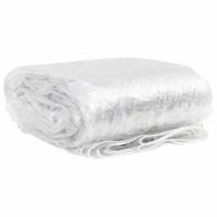 VidaXL Doorzichtig zeildoek met zeilringen 1x8 m pvc - thumbnail