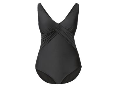 esmara Dames badpak / tankini (48, Zwart, Badpak)