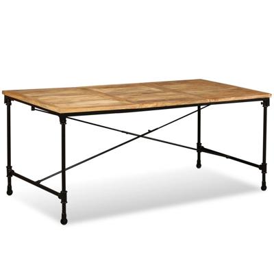 Eettafel 180 cm massief mangohout