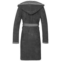 Vossen Vossen Badjas Juno graphit L - thumbnail