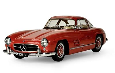 IXO Collection - 1/8 Mercedes-Benz 300 SL - Rood