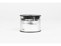 Krullint 250mx5mm metallic zilver - thumbnail