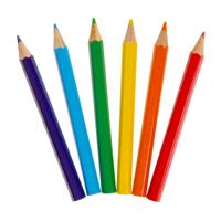 LG-Imports Kleurpotloden voertuigen, 6st. - thumbnail