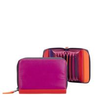 Mywalit Ladies Zip Around Fan CC Holder sangria multi Dames portemonnee - thumbnail