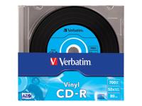 Verbatim CD-R 700 MB Vinyl blanco cd's - thumbnail