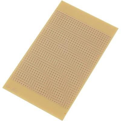 TRU COMPONENTS SU527696 Experimenteer printplaat Hardpapier (l x b) 125 mm x 73 mm 35 µm Rastermaat 2.54 mm Inhoud 1 stuk(s) TRU COMPONENTS SU527696 Experimenteer printplaat Hardpapier (l x b) 125 mm x 73 mm 35 µm Rastermaat 2.54 mm Inhoud 1 stuk(s)