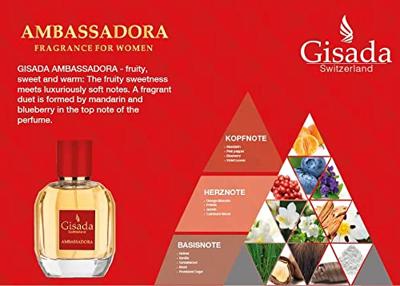 Gisada Ambassadora For Woman Eau de parfum Spray 100 ml Gisada Ambassadora For Woman Eau de parfum Spray 100 ml