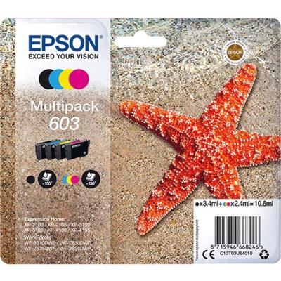 Epson Multipack 4-colours 603 Ink | 8 stuks Epson Multipack 4-colours 603 Ink | 8 stuks