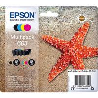Originele inktcartridge Epson Nº 603 Zwart/Cyaan/Magenta/Geel - thumbnail