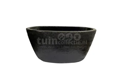 HS potterie Planter tokio 29x15x14cm zwart
