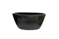 HS potterie Planter tokio 29x15x14cm zwart - thumbnail