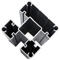 Schuttingpaneel 95x186 cm HKC zwart - thumbnail