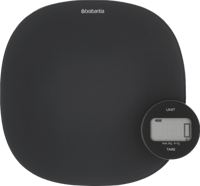 Brabantia tasty+ keukenweegschaal met dynamo dark grey - thumbnail