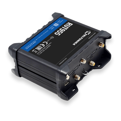 Teltonika RUT955 draadloze router Fast Ethernet 4G zwart