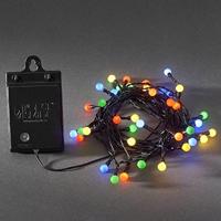 Konstsmide 3741-500 Micro-lichtketting Buiten werkt op batterijen Aantal lampen 80 LED Meerkleurig - thumbnail