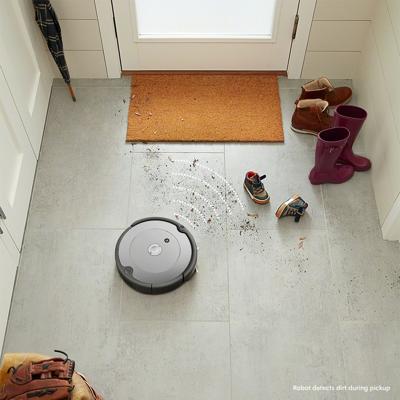 iRobot Roomba 698 robotstofzuiger Stofzak Zwart, Grijs 0,6 l