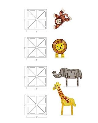 Magna-Tiles Safari Animals 25 stuks