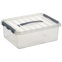 Sunware Q-line box 12 liter transp/metaal - thumbnail