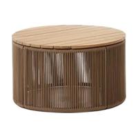 Kave Home Dandara bijzettafel Ø70 cm Beige - thumbnail