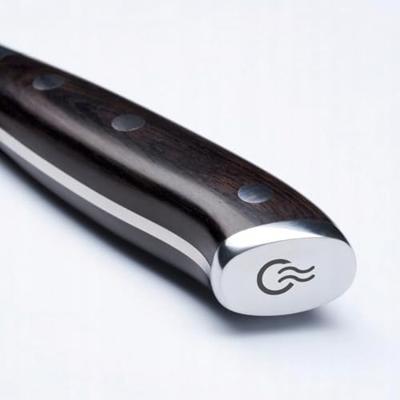 Cleaver Kohersen Elegance Ebony Wood Damascus stalen hakmes 16,5 cm