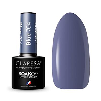 Claresa uv/led gellak 5ml blue 704 quiet forest