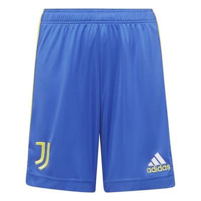 Juventus Broekje 3rd Junior 2021-2022 - Maat 140 - Kleur: Blauw | Soccerfanshop