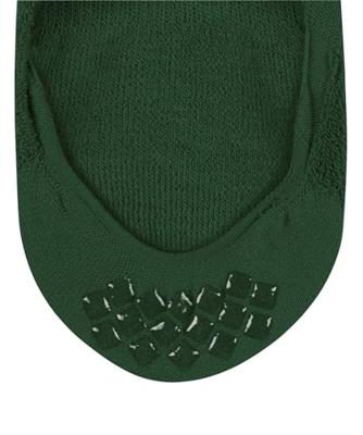 FALKE unisex Footies die niet afzakken - Cool Kick sokken - Antislip kousenvoetjes - Sokken voor in loafers - 44 - Groen - Onderbroek - Ondergoed -