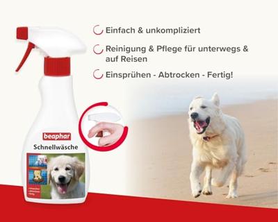 Beaphar snel schoon hond 250ml